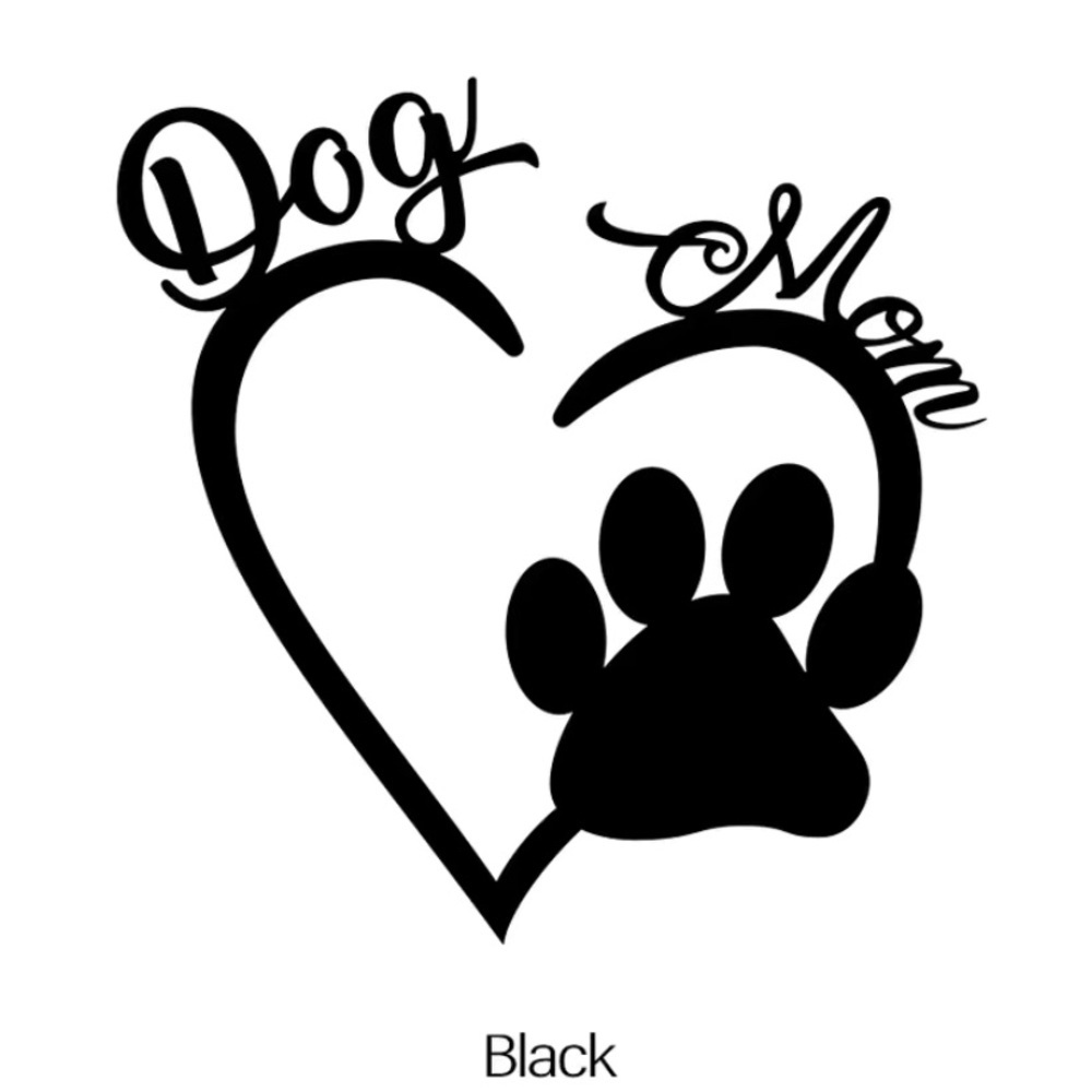Cute dog mom fashion car decal‎